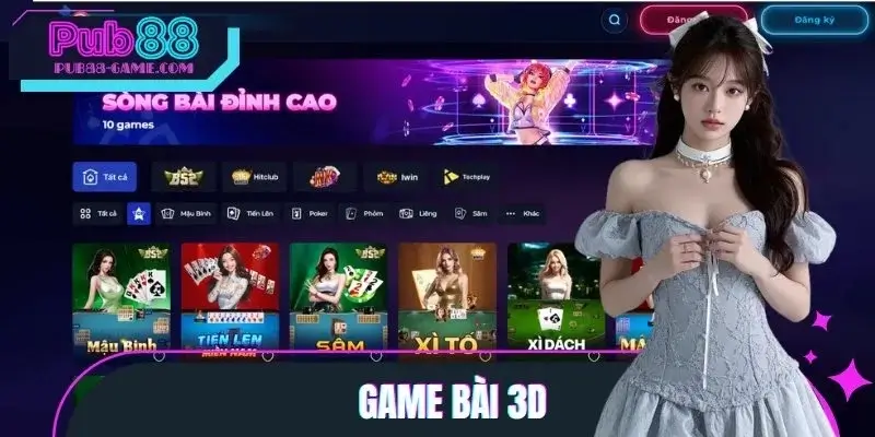 Game bài 3D chân thực, đồ họa sắc nét, công bằng tuyệt đối Game bài 3D chân thực, đồ họa sắc nét, công bằng tuyệt đối