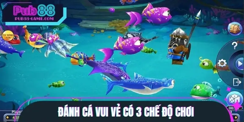 Game có 3 chế độ chơi dành cho hội viên lựa chọn Game có 3 chế độ chơi dành cho hội viên lựa chọn