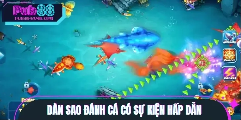 Game có sự kiện và thưởng tung ra liên tục