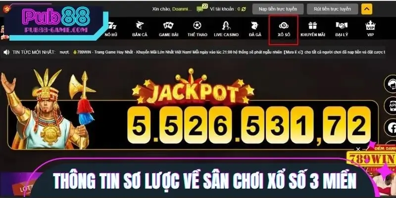 Giới thiệu về trò chơi quay số 3 miền