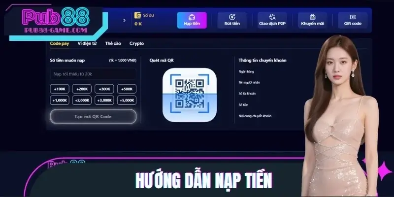 Hướng Dẫn Nạp Tiền