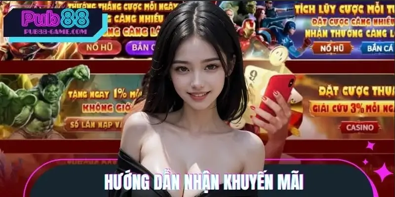 Hướng dẫn nhận khuyến mãi