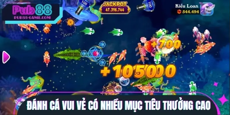 Tham gia săn mục tiêu biển phong phú thưởng cao Tham gia săn mục tiêu biển phong phú thưởng cao