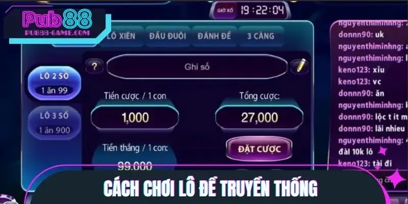 Tìm hiểu chi tiết cách chơi số đề truyền thống